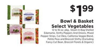 ShopRite Select vegetables offer