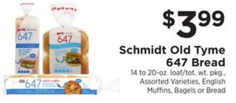 ShopRite 647 bread offer