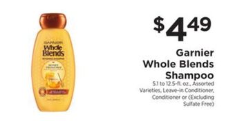 ShopRite Whole blends shampoo offer