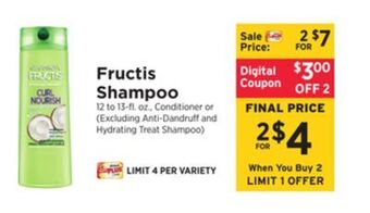 ShopRite Shampoo offer