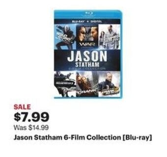 Best Buy Jason Statham 6-Film Collection [Blu-ray] offer