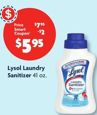 Family Dollar Lysol laundry sanitizer offer