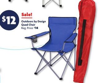 Family Dollar Outdoors by design quad chair offer