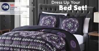 Family Dollar Comforter sets offer