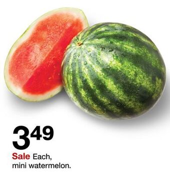 Target Mini watermelon offer