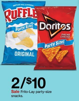 Target Frito-lay party-size snacks offer