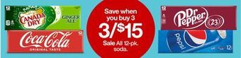 Target All 12-pk. soda offer