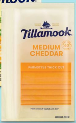 Target Tillamook sliced and shredded cheese offer
