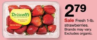 Target Fresh 1-lb. strawberries offer