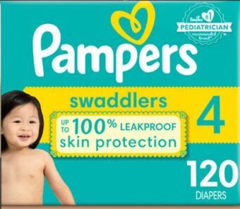 Target Pampers swaddlers 120-ct. enormous pack diapers offer
