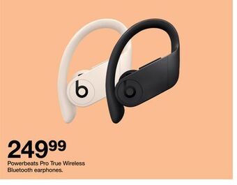Target Powerbeats pro true wireless bluetooth earphones offer