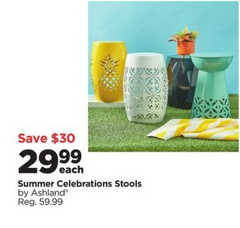 Michaels Summer celebrations stools by ashland® offer