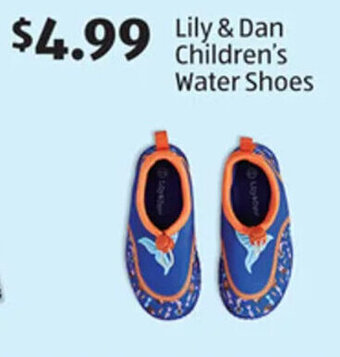 Aldi Lily & Dan Children's Water Shoes offer