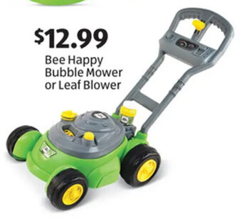Aldi Bee Happy Bubble Mower or Leaf Blower offer