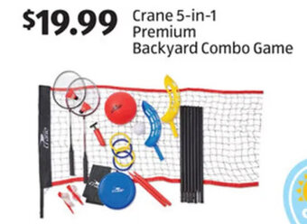 Aldi Crane 5-in-1 Premium Backyard Combo Game offer
