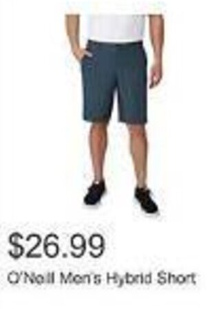 Costco O'Neill Men's Hybrid Short offer