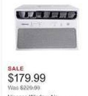 Costco Hisense Window Air Conditioner with WIFI, 8,000 BTU, 350-Sq Ft offer