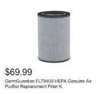 Costco GermGuardian FLT9400 HEPA Genuine Air Purifier Replacement Filter K offer