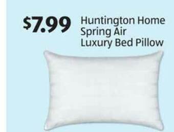 Aldi Huntington Home Spring Air Luxury Bed Pillow offer