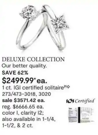 JC Penney Deluxe Collection offer