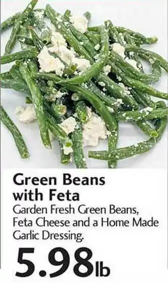 Sunset Foods Green Beans With Feta offer