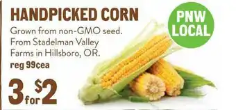 New Seasons Market Handpicked Corn offer