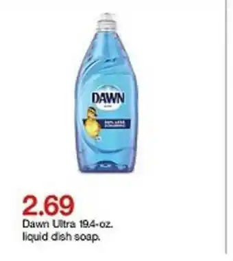 Target 2.69 Dawn Ultra 19.4-oz Liquid Dish Soap. offer