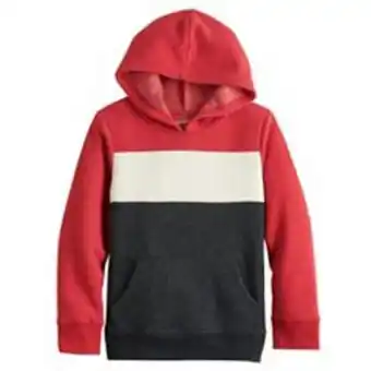 Kohl's Boys 4-12 jumping beans® adaptive double-layer fleece hoodie offer