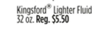 Dollar General Kingsford® lighter fluid offer