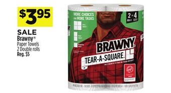 Dollar General Brawny® paper towels offer