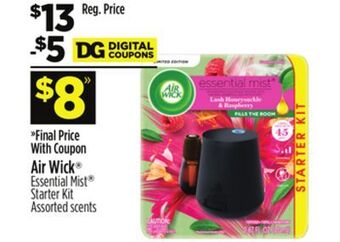 Dollar General Air wick® essential mist® starter kit offer