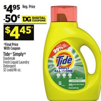 Dollar General Tide® offer