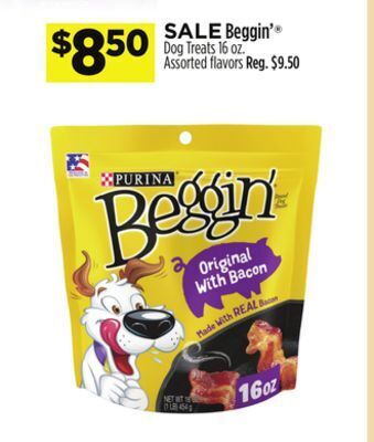 Dollar General Beggin'® dog treats offer