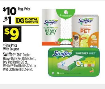 Dollar General Swiffer® offer