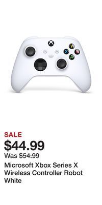 Game Stop Microsoft xbox series x wireless controller robot white offer