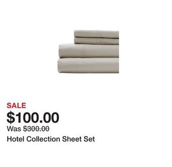 Belk Hotel collection sheet set offer