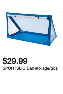 Ikea Sportslig ball storage/goal offer