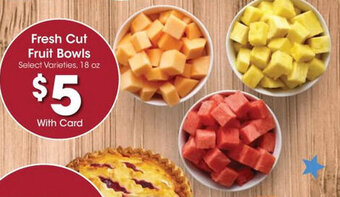 Kroger Fresh Cut Fruit Bowls Select Varieties, 18 oz offer