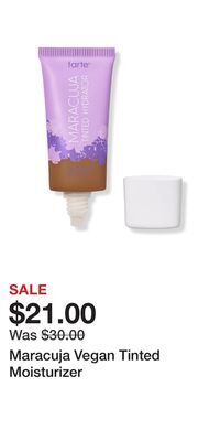 Ulta Beauty Maracuja vegan tinted moisturizer offer