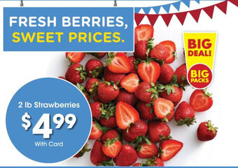 Kroger 2 lb Strawberries offer