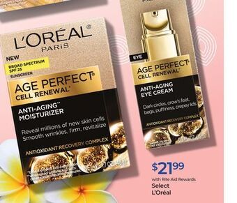 Rite Aid Select l'oréal offer