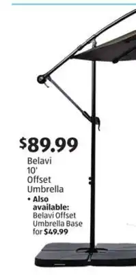 Aldi Belavi 10' offset umbrella offer