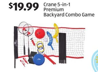 Aldi Crane 5-in-1 premium backyard combo game offer