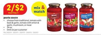 Lidl Pasta sauce offer