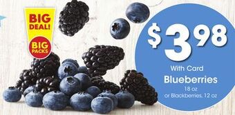 Kroger Blueberries offer