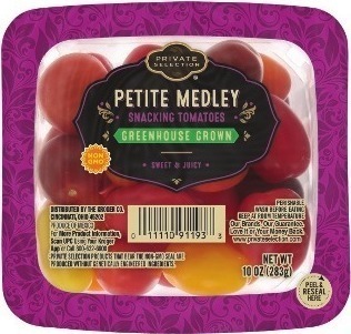 Kroger Private selection snacking tomatoes offer