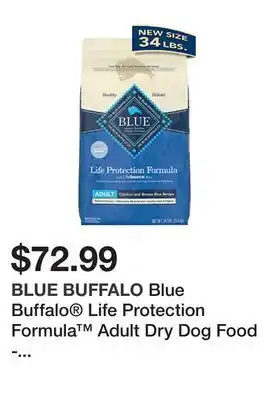 Petsmart Blue buffalo® life protection formula™ adult dry dog food - natural, chicken offer