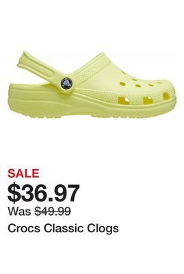 Dick's Sporting Goods Crocs classic clogs offer