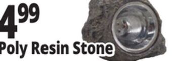 Ocean State Job Lot Poly resin stone offer