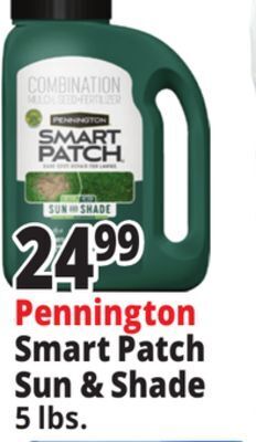 Ocean State Job Lot Pennington smart patch grass seed fertilizer mulch, 5 lbs offer